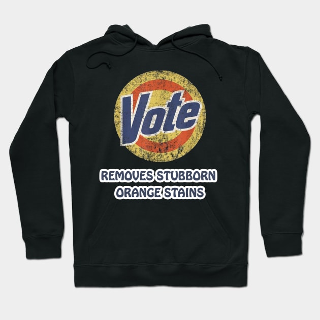 Anti-Trump Vote Detergent Funny Vintage T-Shirt Hoodie by Trendy_Designs